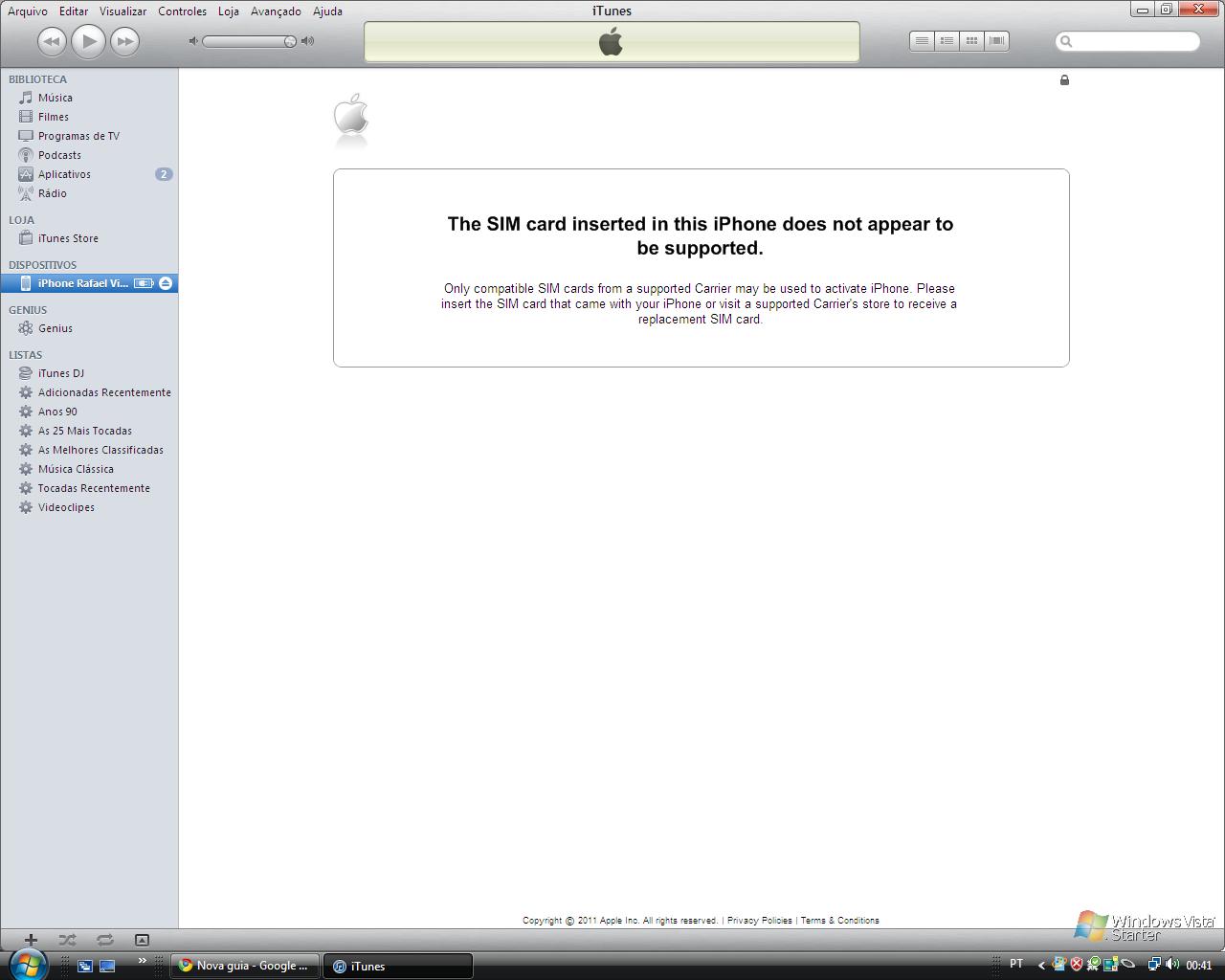 Como atualizar o iphone para 3.1.3 e Jailbreak usando o Redsn0w