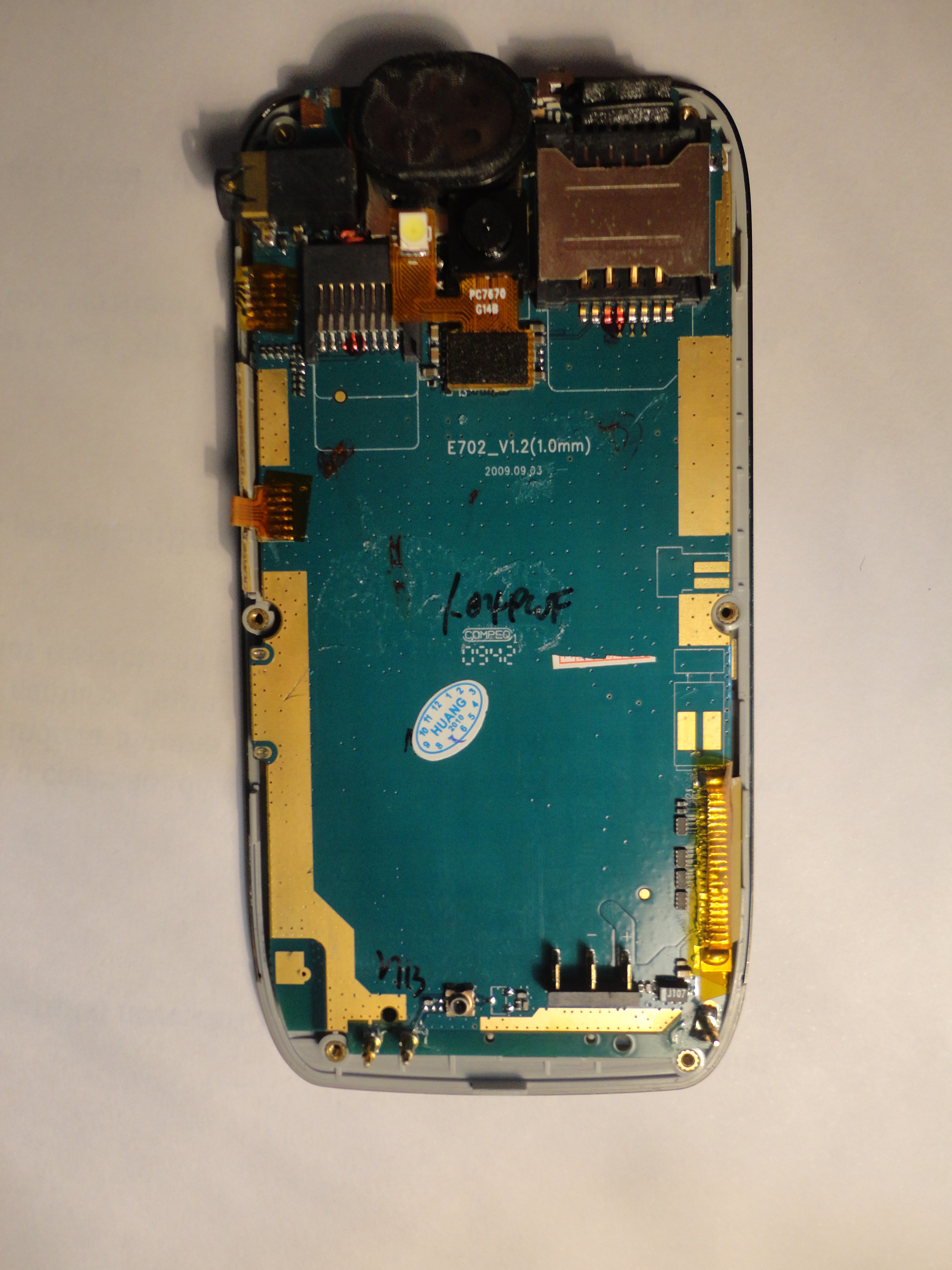 Celular E71 NCKLA E701_V1.2(1.0mm)