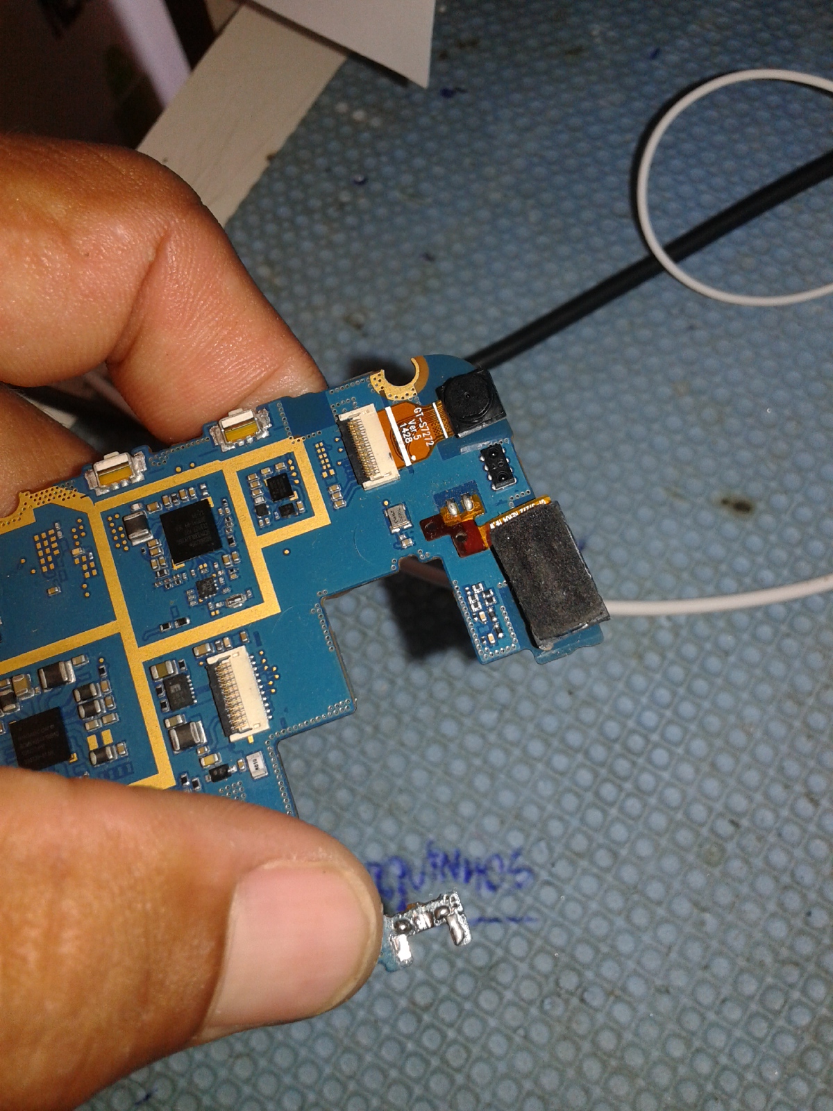 jumper do botao power samsung modelo 7273