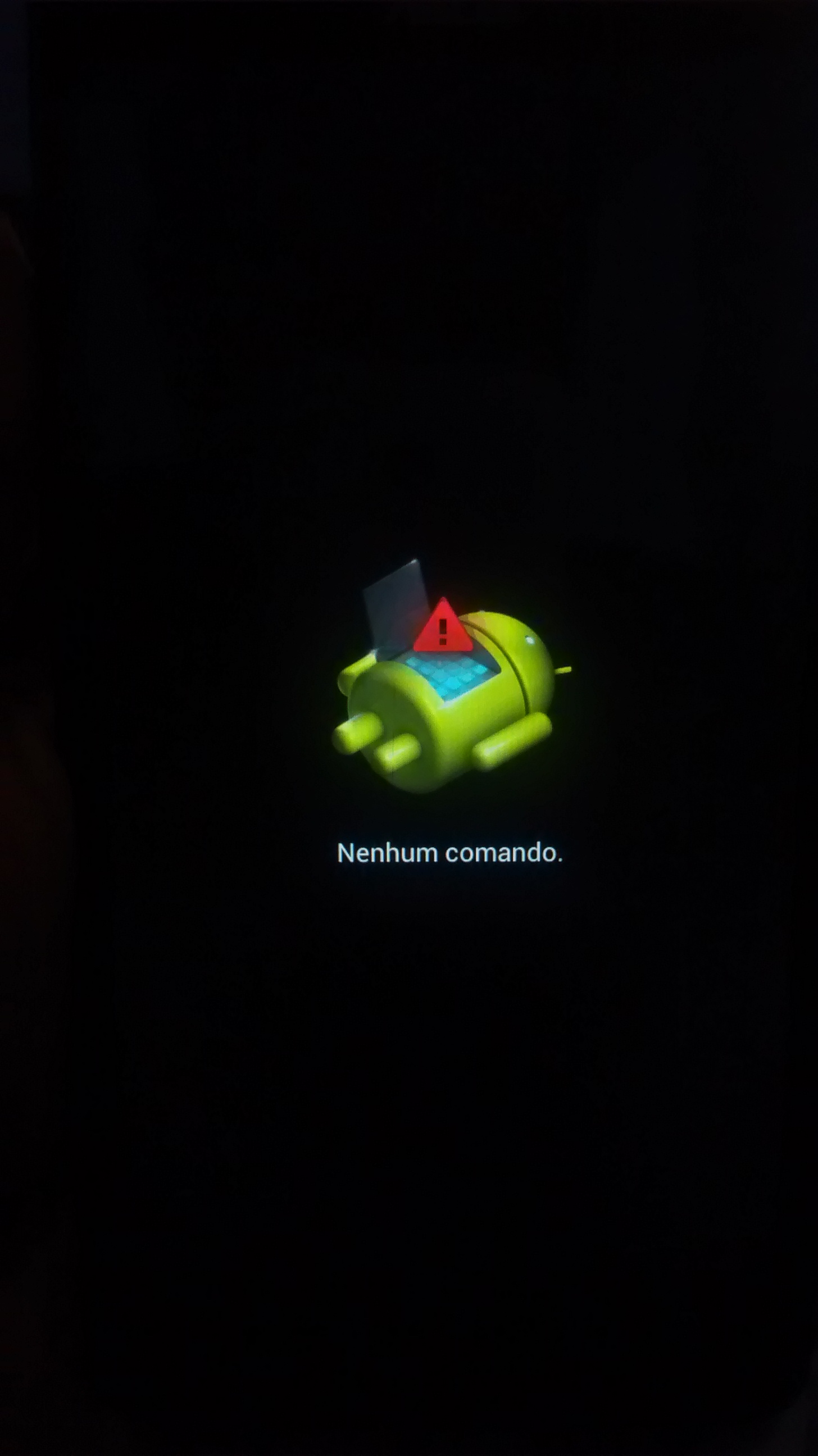 Asus Zenfone 6 erro no software (nenhum comando)