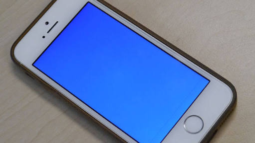 Tela Azul / Vermelha na Troca Display 5S