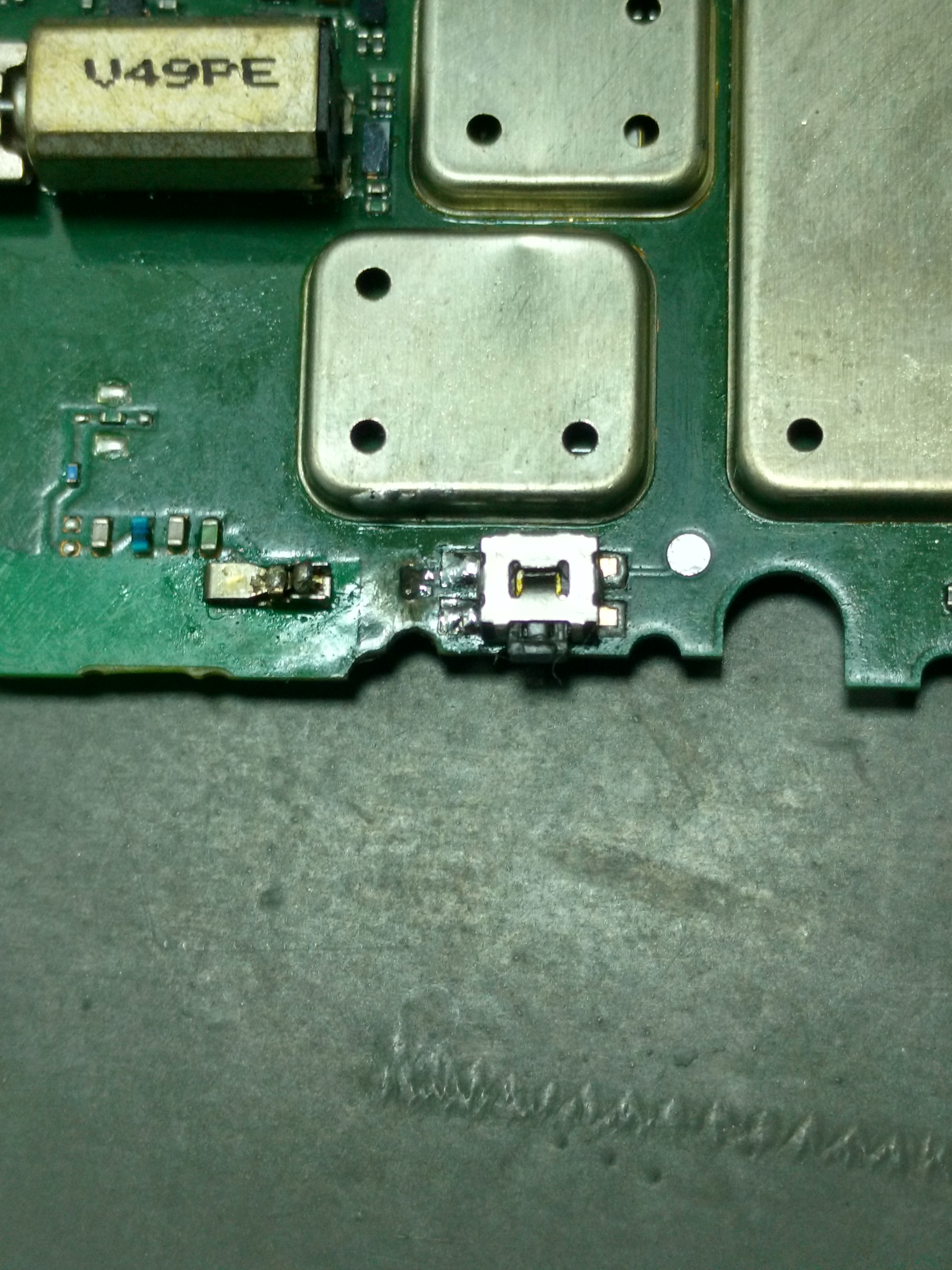 Botão Power Moto E1 xt1025