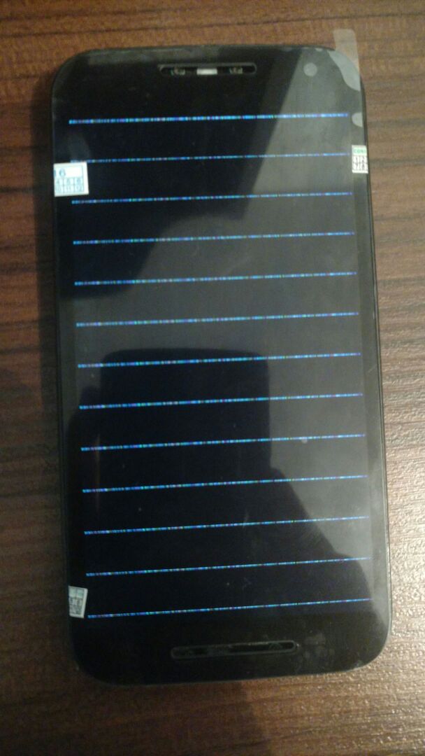 Moto G3 XT1543 com listras no display