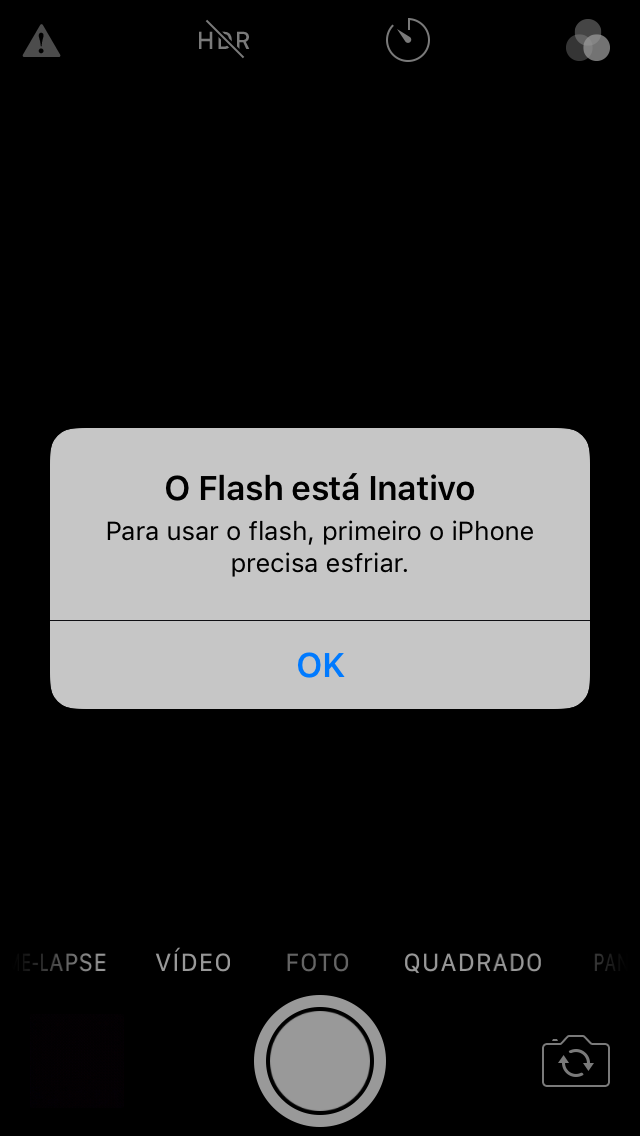 iPhone 5G câmera traseira preta sem flash.
