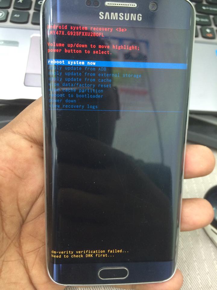 Solução DRK para SM-G925F - S6 EDGE