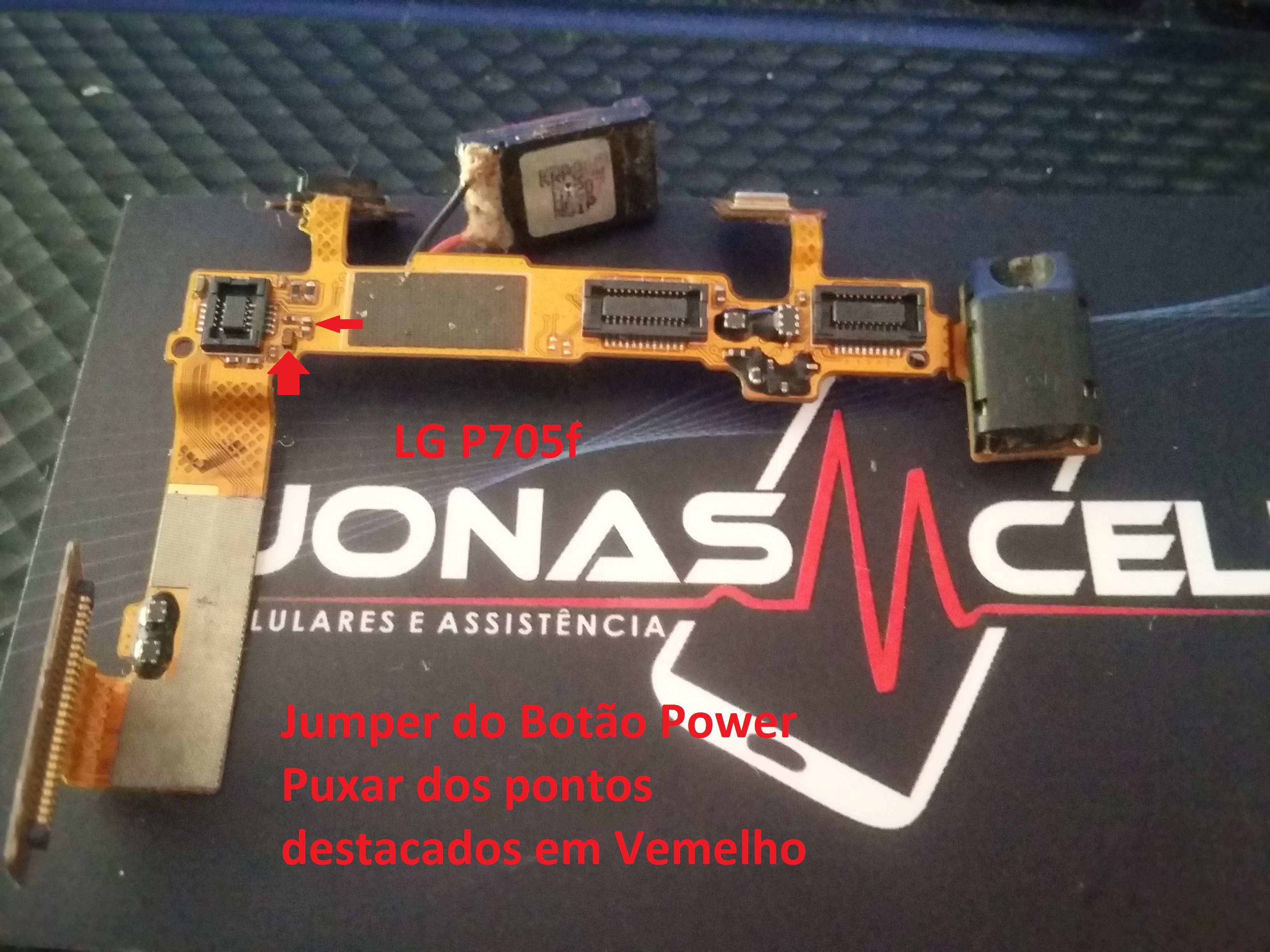 Jumper do Power LG P705f