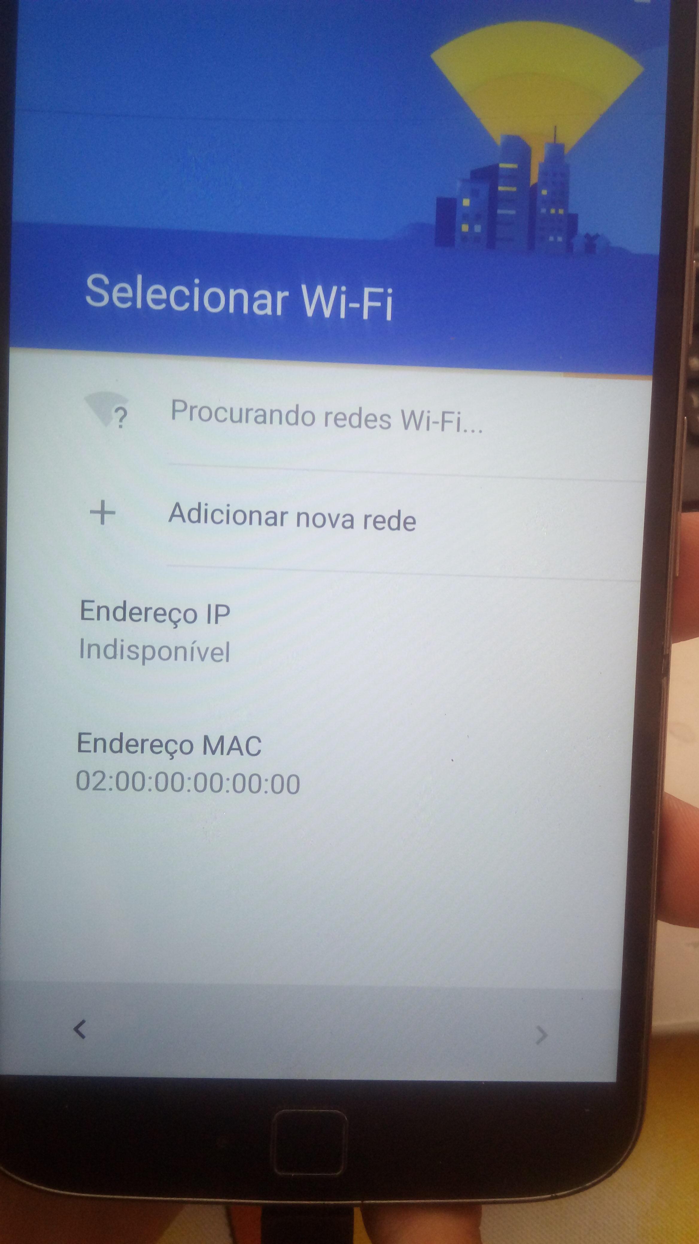 MOTOROLA MOTO G4 PLAY NÃO CONECTA WIFI