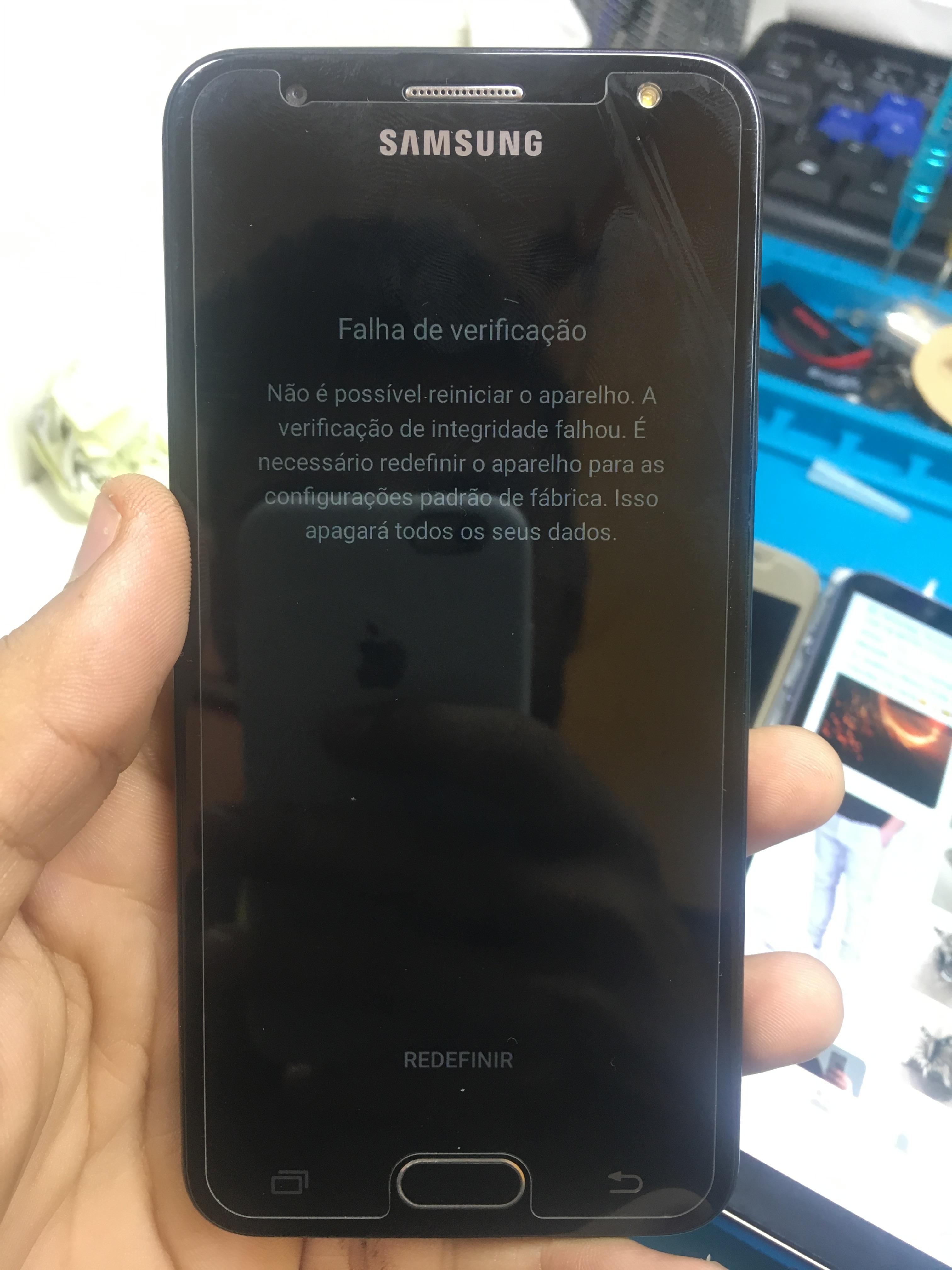 J5 Prime reiniciando sozinho
