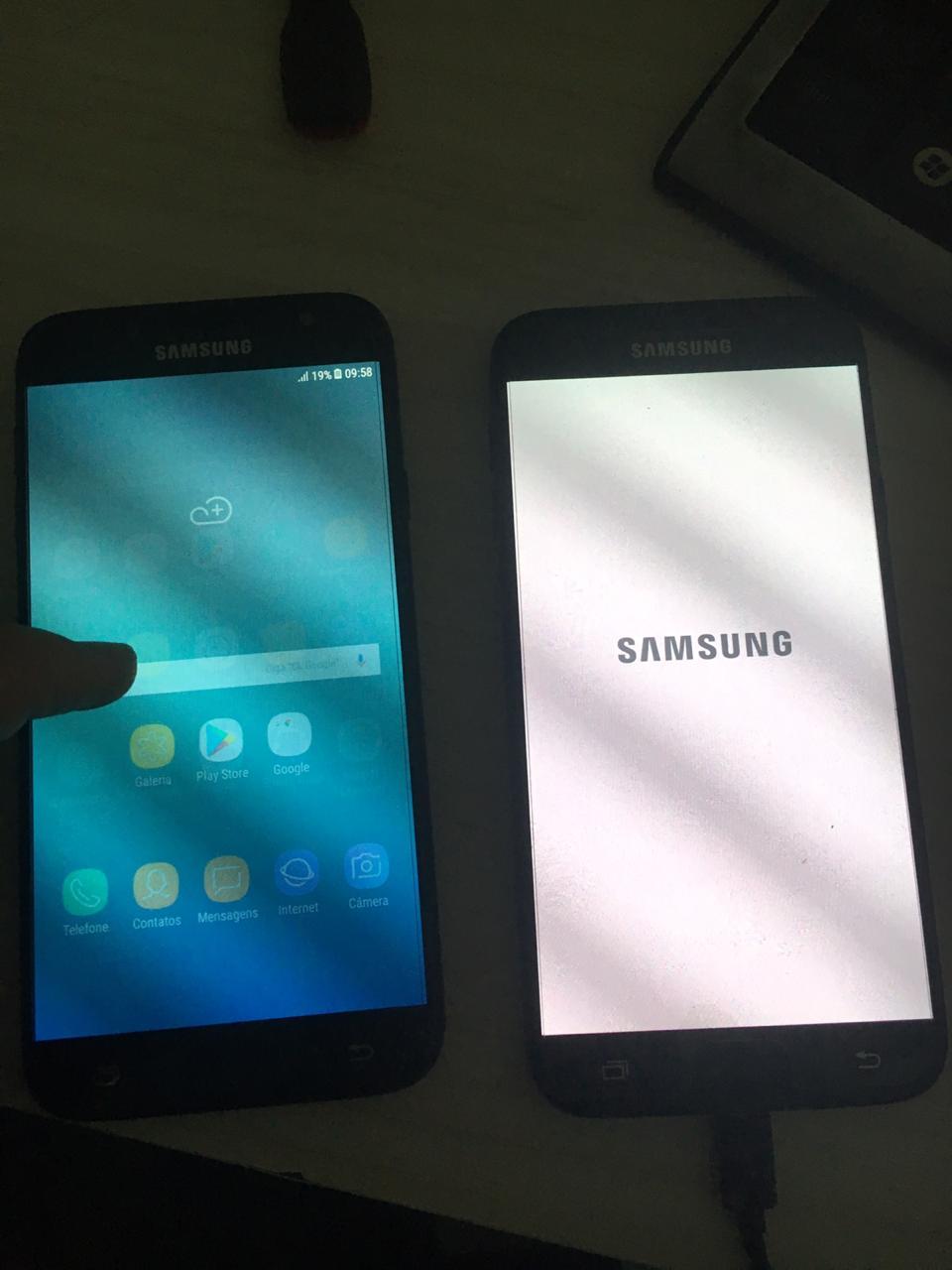 J730, após atualizar para android 8.0, não funciona touch
