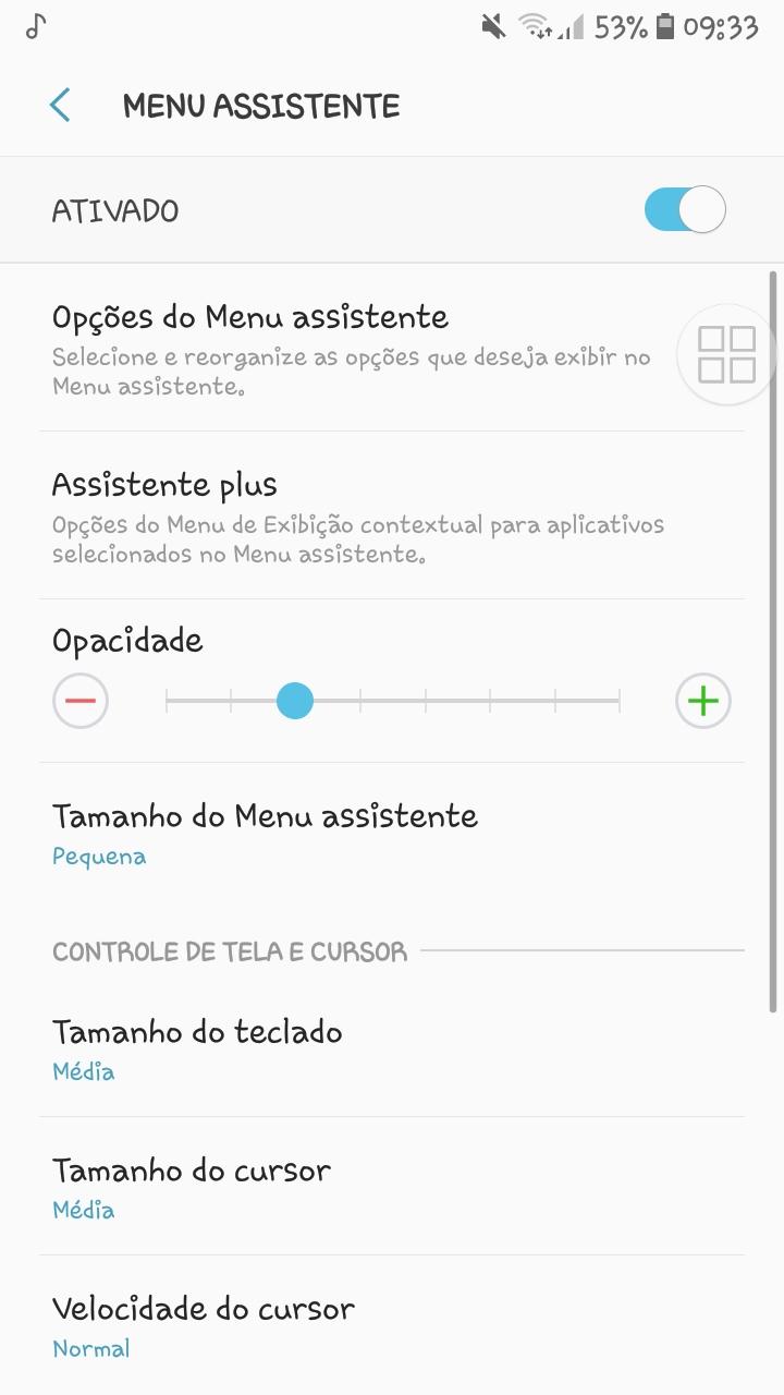 Botões capasitivos j7 neo não funcionam