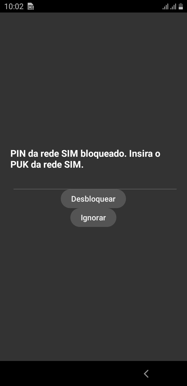 j6 pin da rede bloqueado