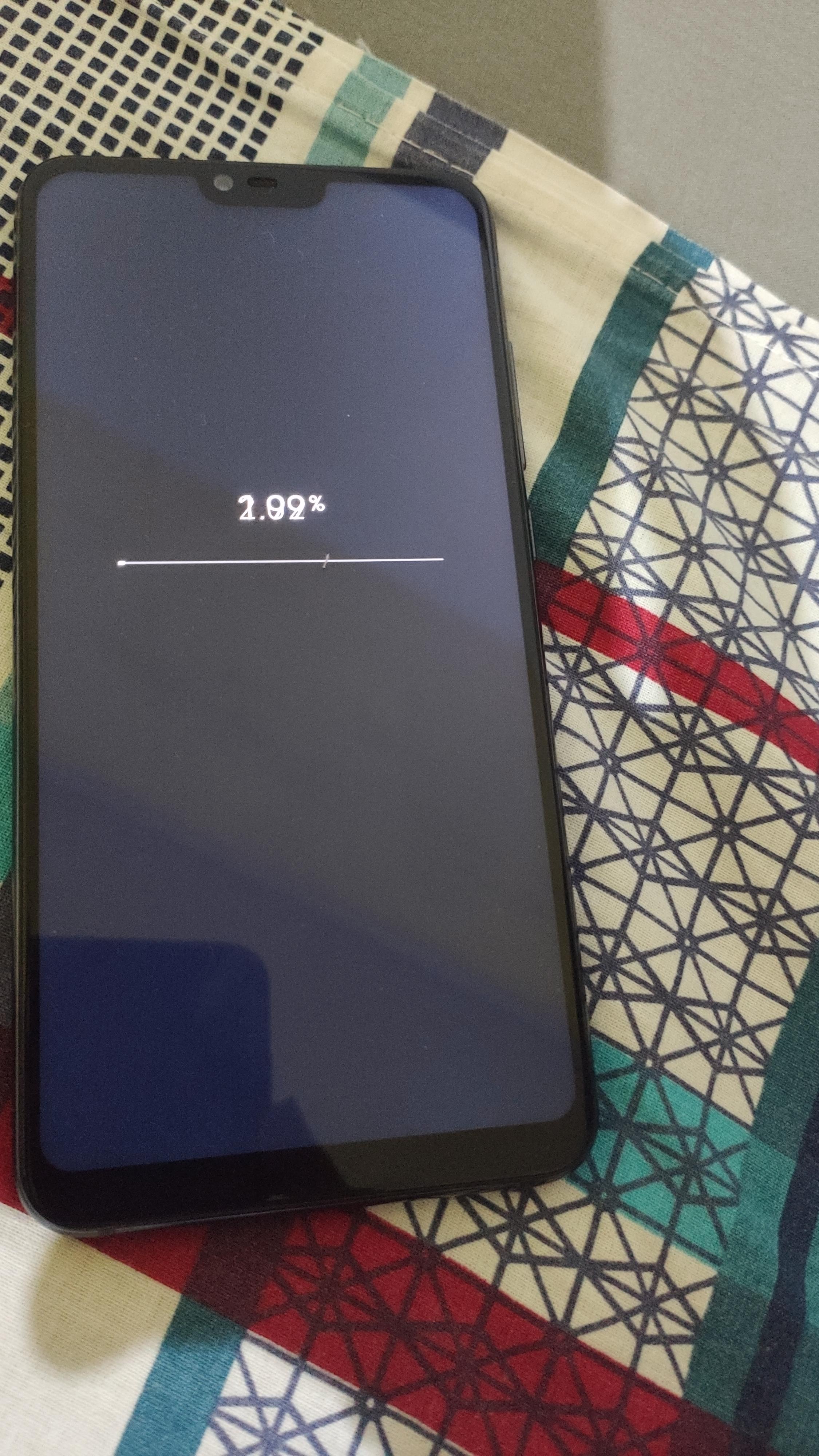 Xiaomi mi 8 lite brickado