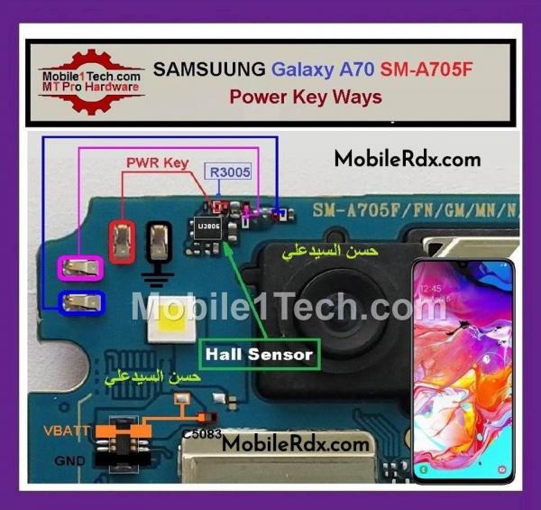 Samsung Galaxy A70 A705F Power Button Ways On-Off Key Jumper.jpg