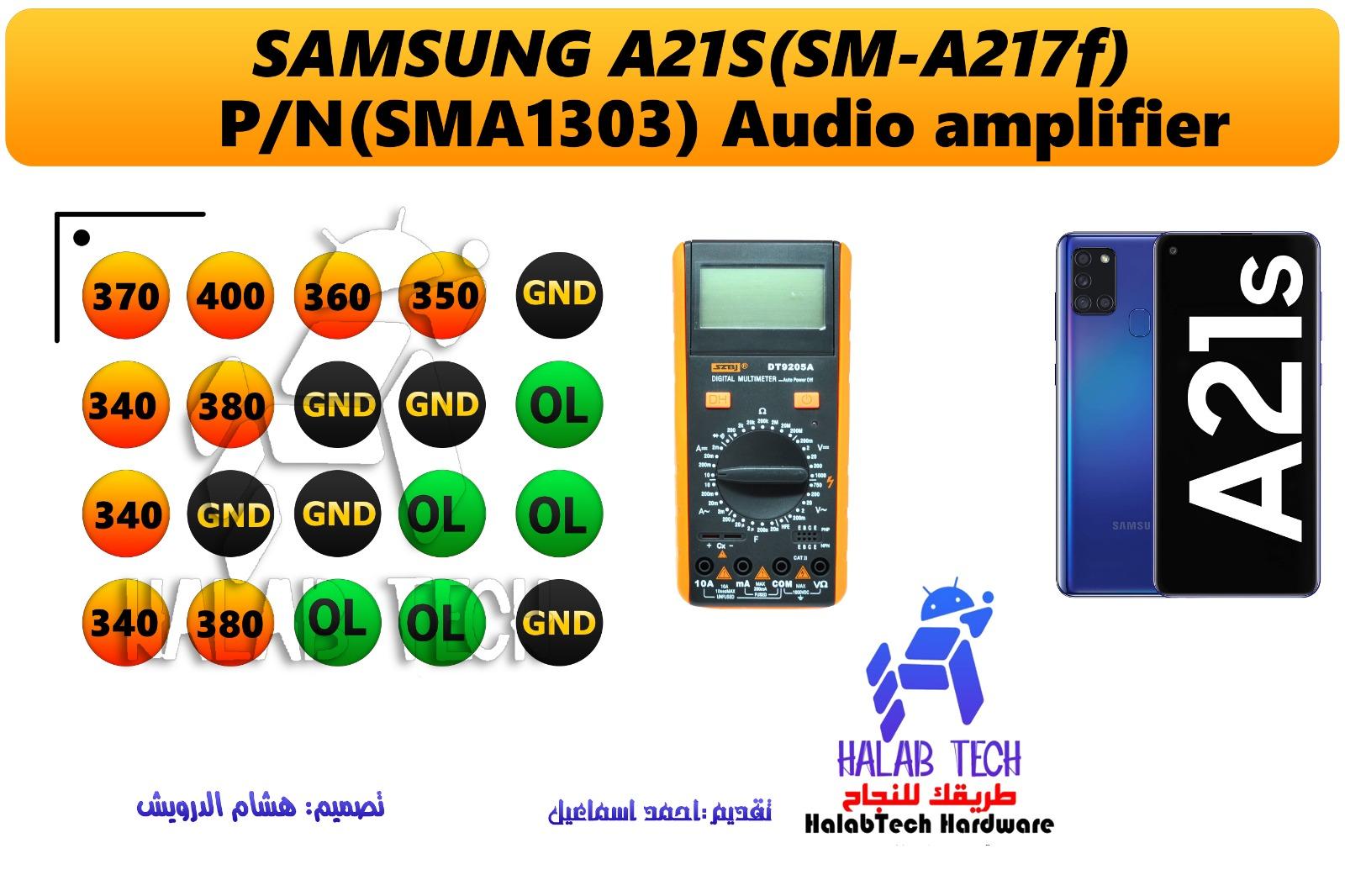 SamsungA21SA217FP-NSMA1303AudioAmplifierICdiodevalues.png.7e86d04318fdb0b13ba2d39907c165ff.png