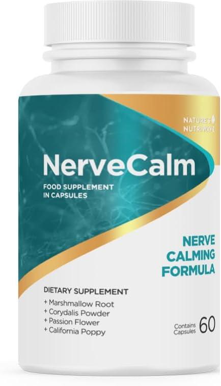 Nerve Calm Supplement Reviews: Inspired by Nerve Alive for Natural Nerve Pain Relief and Neuropathy Support