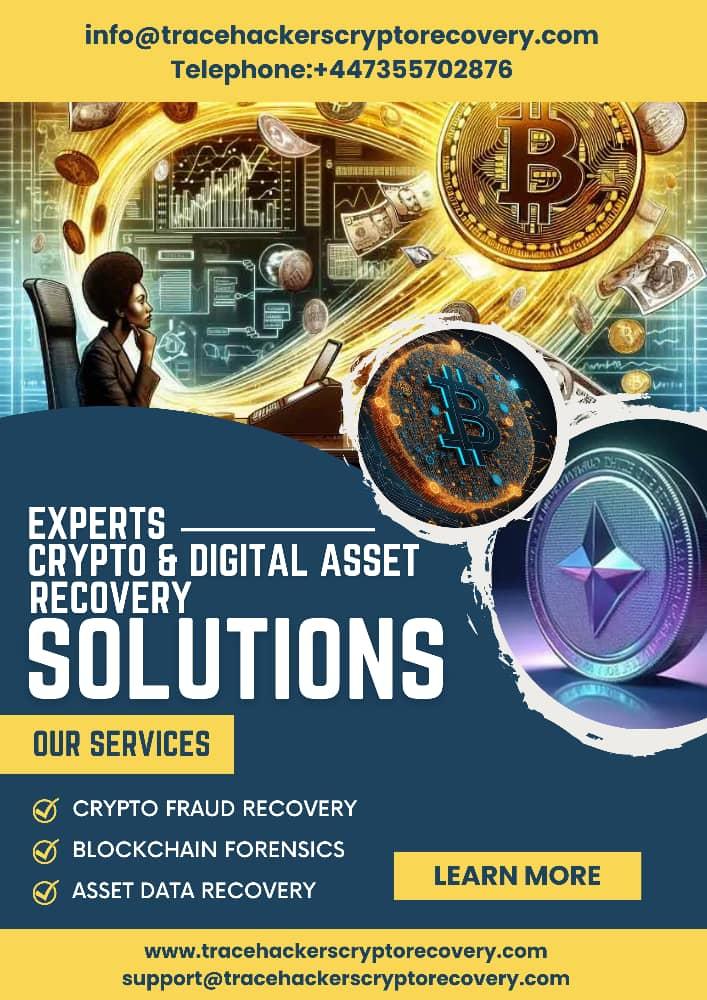 HOW TO RETRIVE LOST BITCOIN/CRYPTO WITH TRACE HACKER'S CRYPTO RECOVERY ‪+447355702876